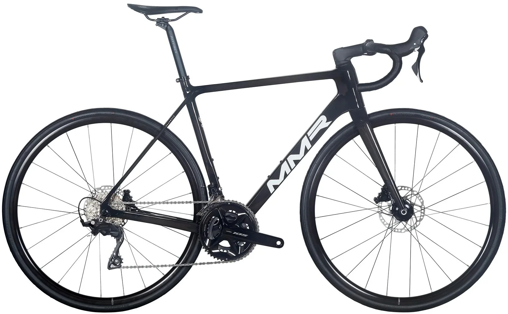 Cestný bicykel MMR ADRENALINE 50 - Black N White - veľkosť XL 24/2025