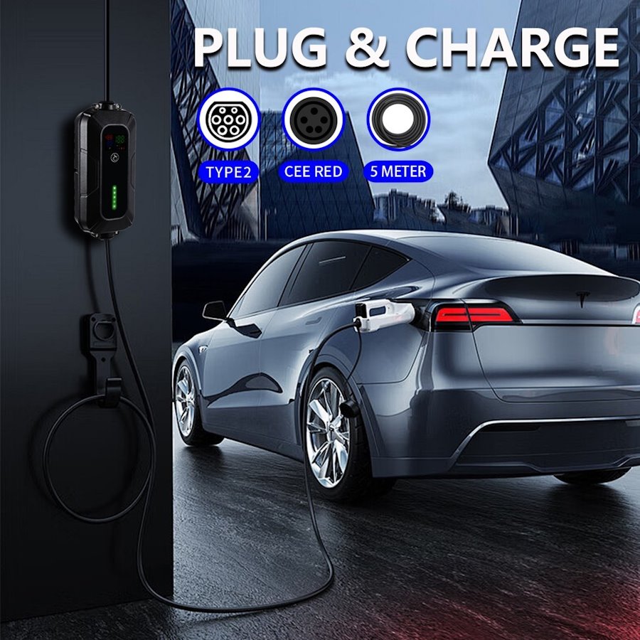 Cestovná nabíjacia stanica IMMAX pre EV/PHEV AC typ 2, 22 kW