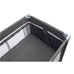 Cestovná postieľka Caretero Basic Plus graphite