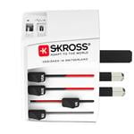 Cestovný adaptér SKROSS MUV USB, USB A+C, univerzálny pre 150 krajín