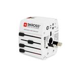 Cestovný adaptér SKROSS MUV USB, USB A+C, univerzálny pre 150 krajín