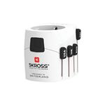Cestovný adaptér SKROSS PRO+ USB AC30PD, univerzálny, uzemnený, USB A+C 30W PD