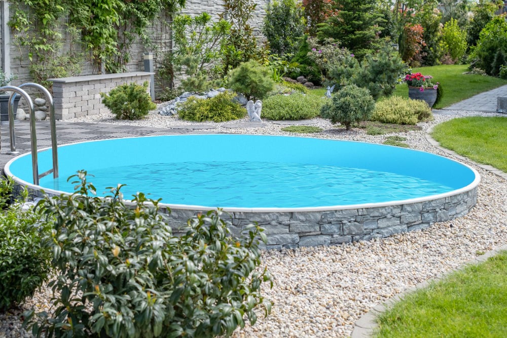 CF Bazénová fólie Blue pro bazén O 3,0 m x 0,92 m