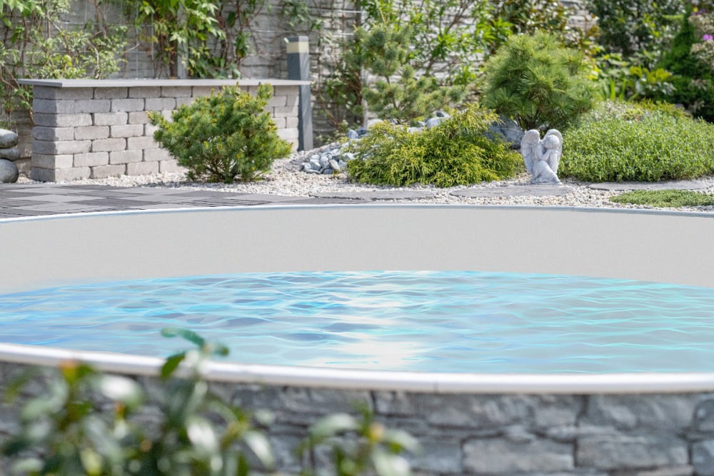 CF Bazénová fólie Grey pro bazén o 3,6 m x 1,1 m