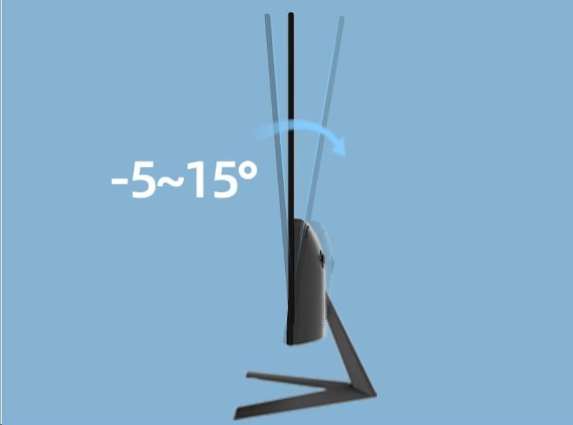 CHiQ 22" UltraSlim monitor 22F650 FHD, 100 Hz, Frameless, černý