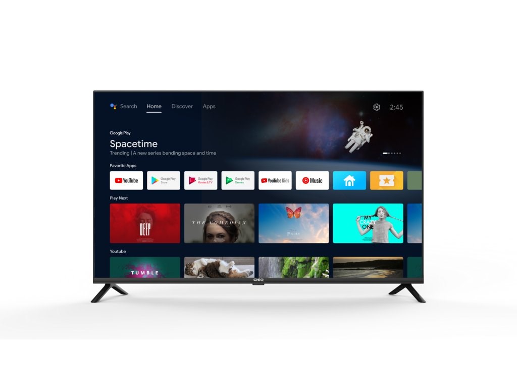 CHiQ L40G7L TV 40", FHD, smart, Android 11, dbx-tv, Dolby Audio, bezrámčekový