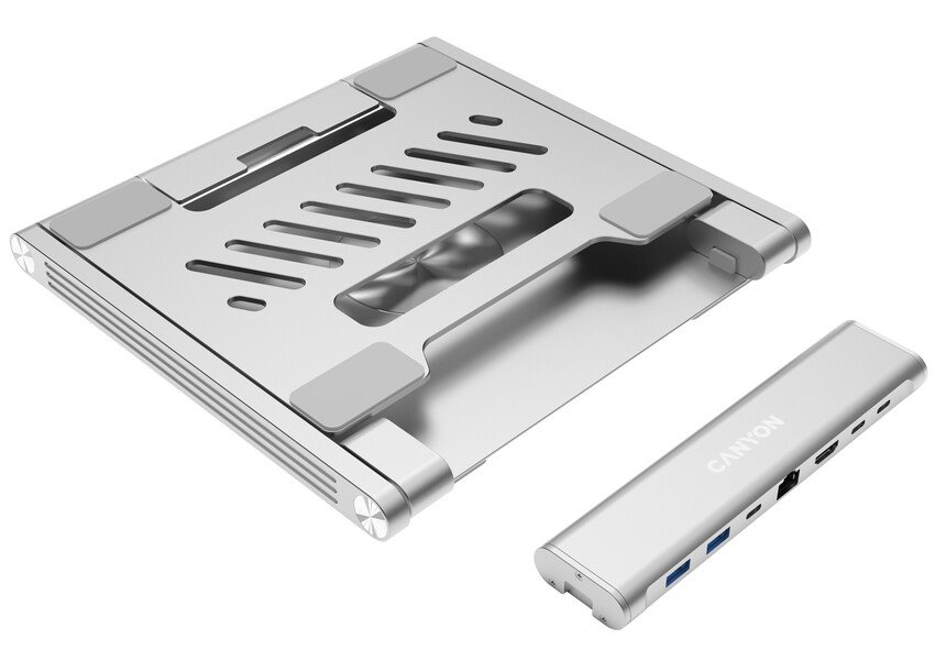 Chladiaca podložka Canyon OnStand2 pod notebook s rozbočovačom USB