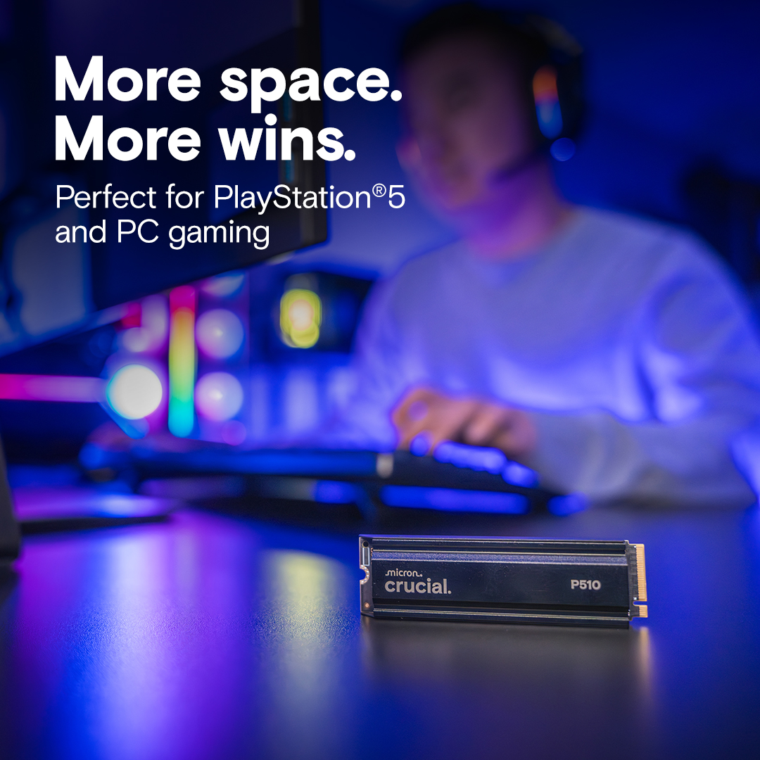 Chladič Crucial P510 2TB