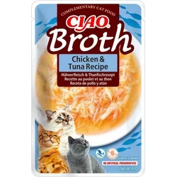 Churu Cat CIAO Broth Chicken&Tuna Recipe 40g