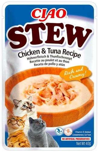 Churu Cat CIAO Stew Chicken&Tuna Recipe 40g