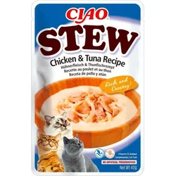 Churu Cat CIAO Stew Chicken&Tuna Recipe 40g