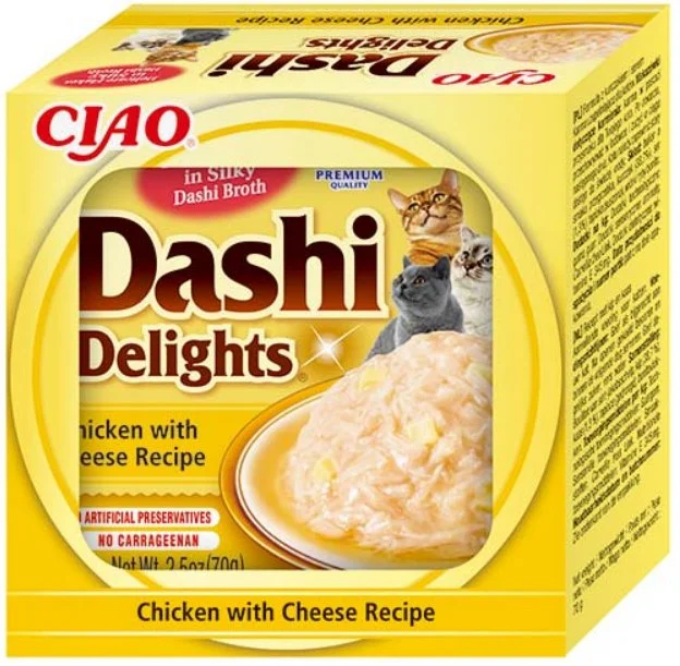 Churu Cat Dashi Delights Chicken with Cheese 70g