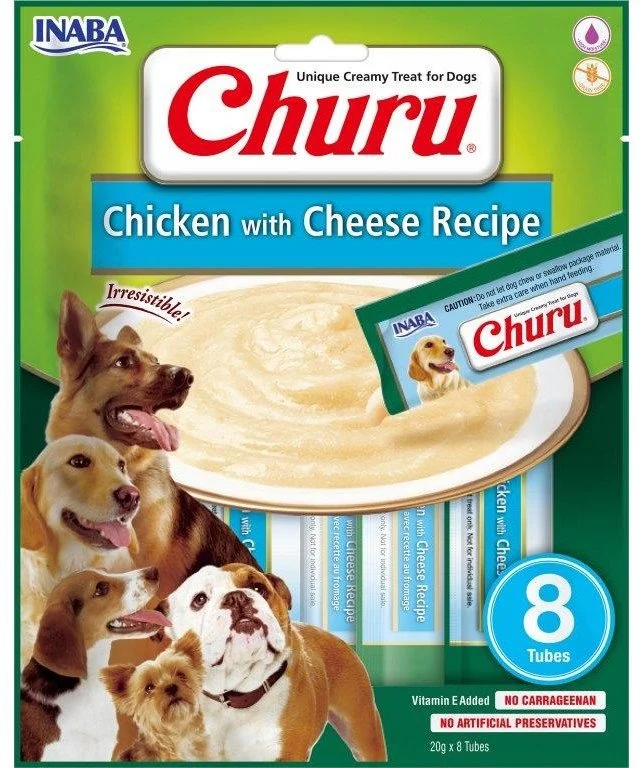 Churu Dog Chicken with Cheese 8x20g
