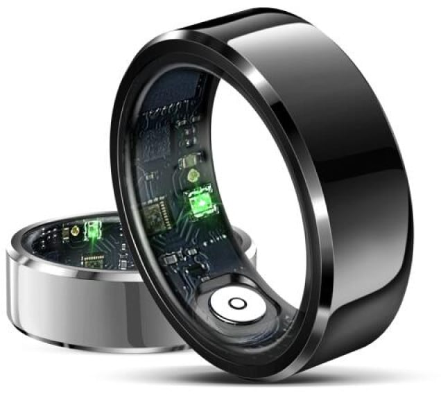 Chytrý prsten ALIGATOR Smart Ring, vel.9, černý