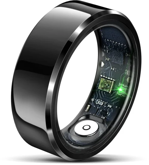 Chytrý prsten ALIGATOR Smart Ring, vel.9, černý