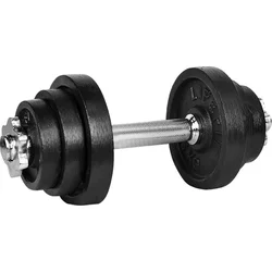 Činka nakladacia LIFEFIT jednoručná 12 kg, 30mm tyč/6x kotúč F-CIN-12-3