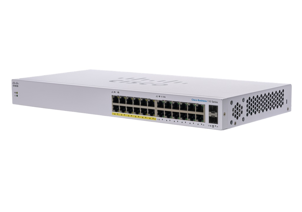 Cisco CBS110-24PP-EU, prepínač