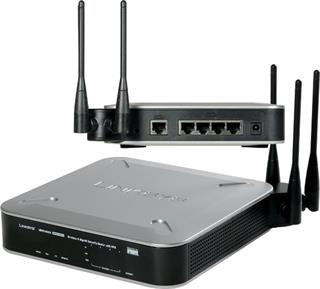 Cisco WRVS4400N, WiFi VPN Gigabit Security Router 802.11b/g, 54Mbps ...