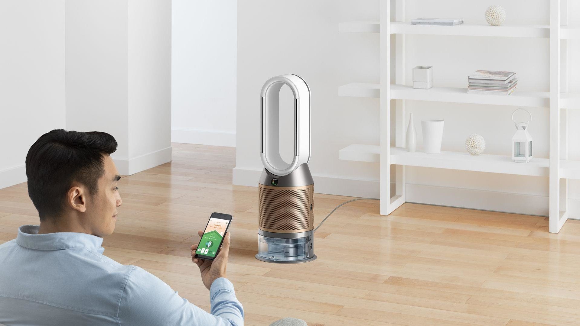 Čistička vzduchu Dyson Humidify+Cool Formaldehyde PH04 White/Gold