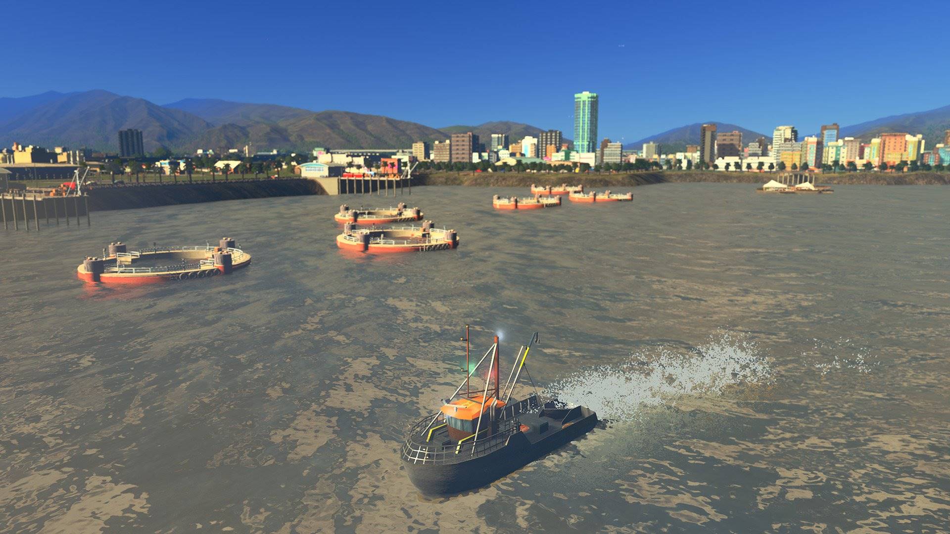 Cities Skylines Sunset Harbor elektronická licence