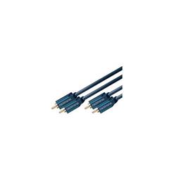 ClickTronic HQ OFC kabel 2x CINCH - 2x CINCH RCA, M/M, 1m