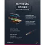 ClickTronic HQ OFC kabel HDMI High Speed s Ethernetem, zlacené, 4K@30Hz, 15m