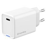 ColorWay 1x USB-C/ sieťová nabíjačka/ GaN/ PD/ PPS/ 45W/ biela