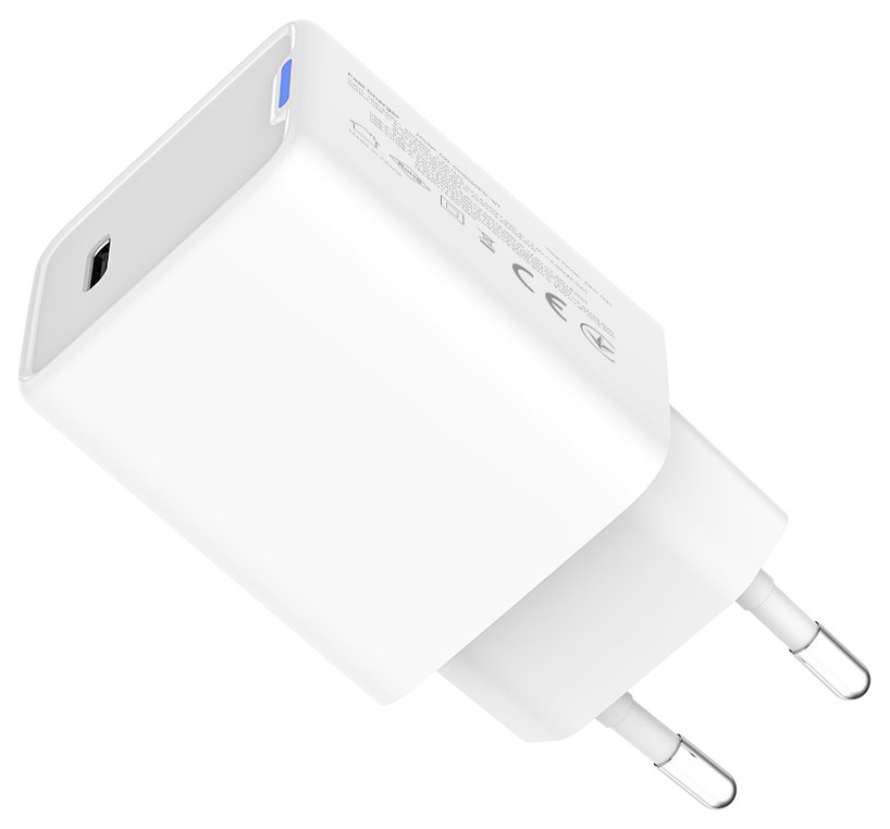 ColorWay 1x USB-C/ síťová nabíječka/ GaN/ PD/ PPS/ 45W/ Bílá