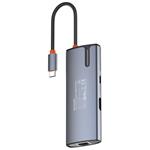 ColorWay 6v1 USB hub/ 1x USB-C/ 1x HDMI/ 3x USB-A/ 1x RJ45