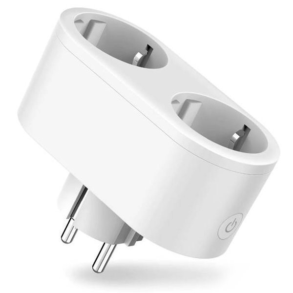 ColorWay chytrá Wi-Fi duální zásuvka CW-SP2B-PTM