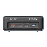ColorWay CW-CHE25PDB/ 2x Schuko/ 2x USB-C 45 W/ kábel 2 m