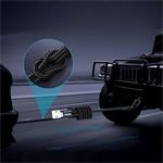 ColorWay kabel USB/ Apple Lightning/ 2.4A/ Nylon/ 1m/ Černý