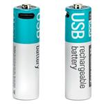 ColorWay nabíjecí baterie AA 2200mAh/ USB-C/ 1.5V/ 2ks v balení