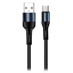 ColorWay USB-C kabel 1m 2.4A, černá