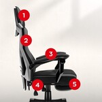Combat 3.1 Grey gaming chair