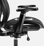 Combat 7.3 Black Mesh ergonomic chair