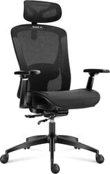 Combat 7.3 Black Mesh ergonomic chair