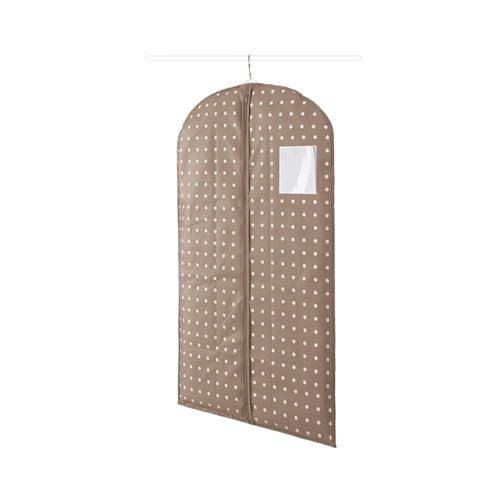 Compactor Obal na obleky a krátké šaty RIVOLI, 60 x 100 cm, hnědý