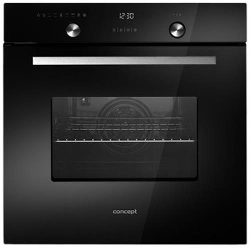Concept ETV7460BC Vstavaná elektrická multifunkčná rúra čierna, 60 cm