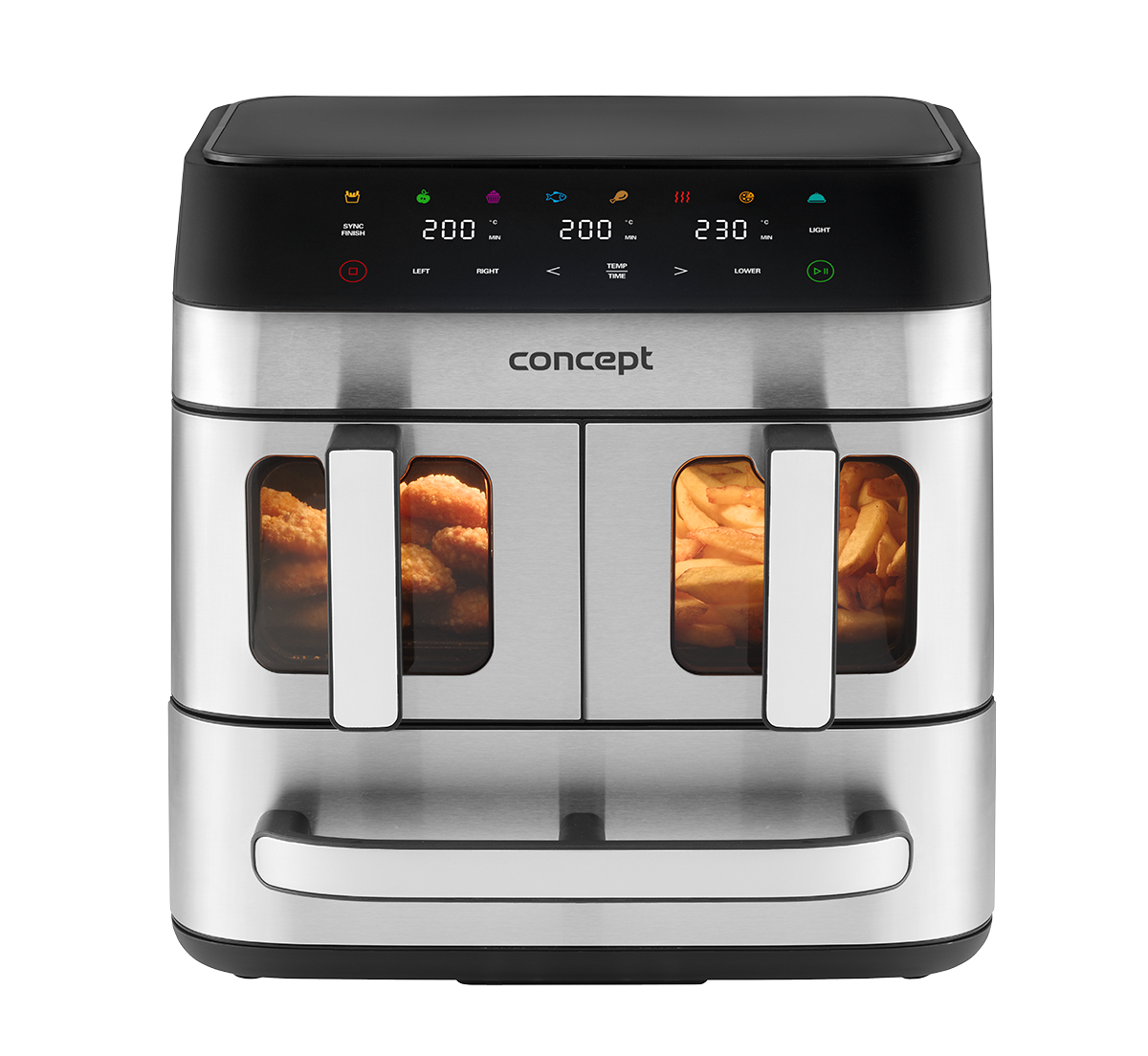 Concept FR9000 Horkovzdušná fritéza PIZZA TRIO 18,5 l
