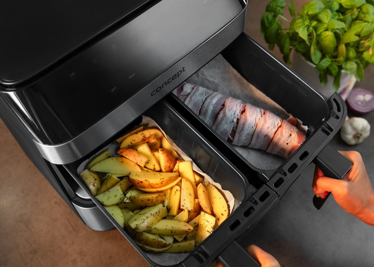 Concept FR9000 Horkovzdušná fritéza PIZZA TRIO 18,5 l