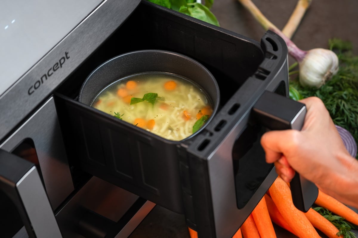 Concept FR9000 Horkovzdušná fritéza PIZZA TRIO 18,5 l