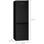 Concept LK2347bc Lednice s mrazákem 109/48 l