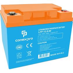 Conexpro baterie LiFePO4, 12.8V, 60Ah, Smart BMS, Bluetooth