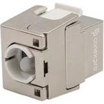 Conexpro beznástrojový keystone FTP, CAT6, stříbrný
