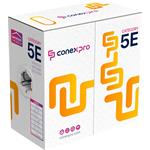 Conexpro FTP kábel vonkajší, CAT5e, PE, 24 AWG, 305m, čierny