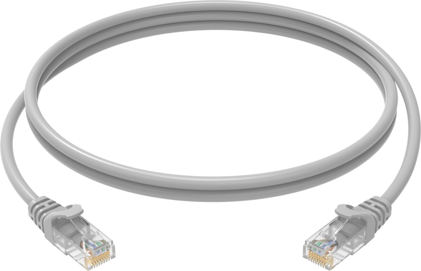 Conexpro patch kabel UTP, CAT6, 10m, šedý