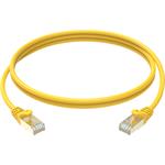 Conexpro slim patch kábel STP, CAT6A, 2 m, žltý