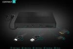 CONNECT IT 3v1 SlimDrive Externá CD/DVD mechanika USB-C/A
