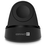 CONNECT IT Bezdrôtová nabíjačka WatchCharger kompatibilná s Apple, čierna